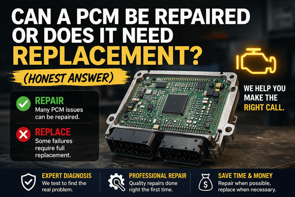 “Can a PCM Be Repaired or Does It Need Replacement? (Honest Answer)”