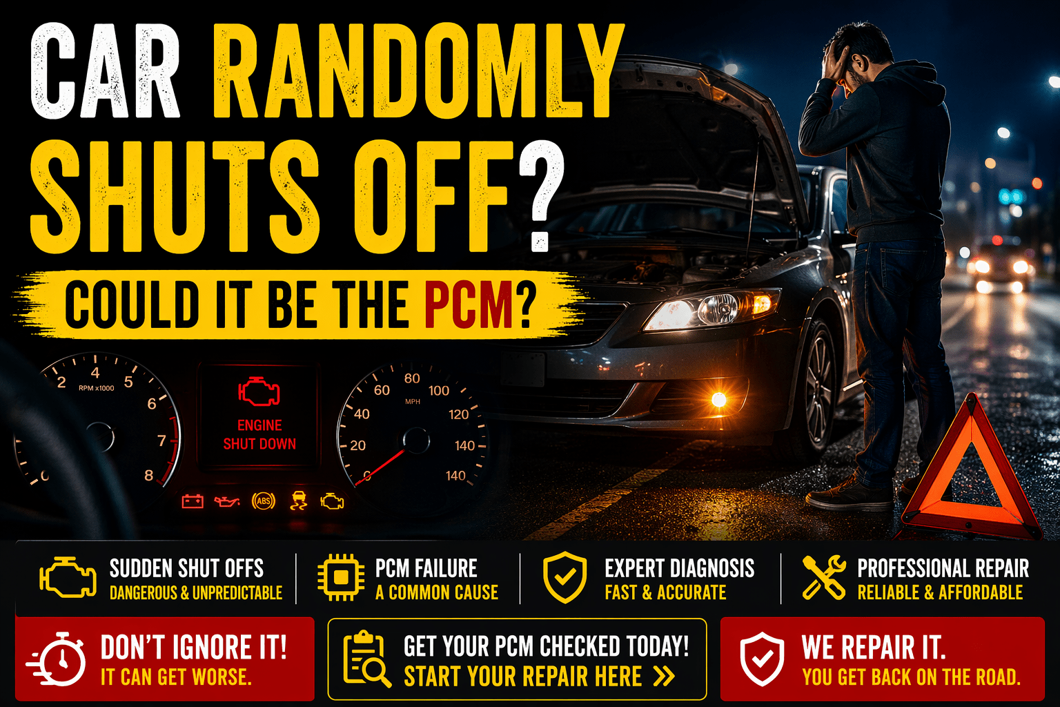 Car Runs Fine Then Suddenly Dies? Could It Be the PCM? (Causes + Fixes ...
