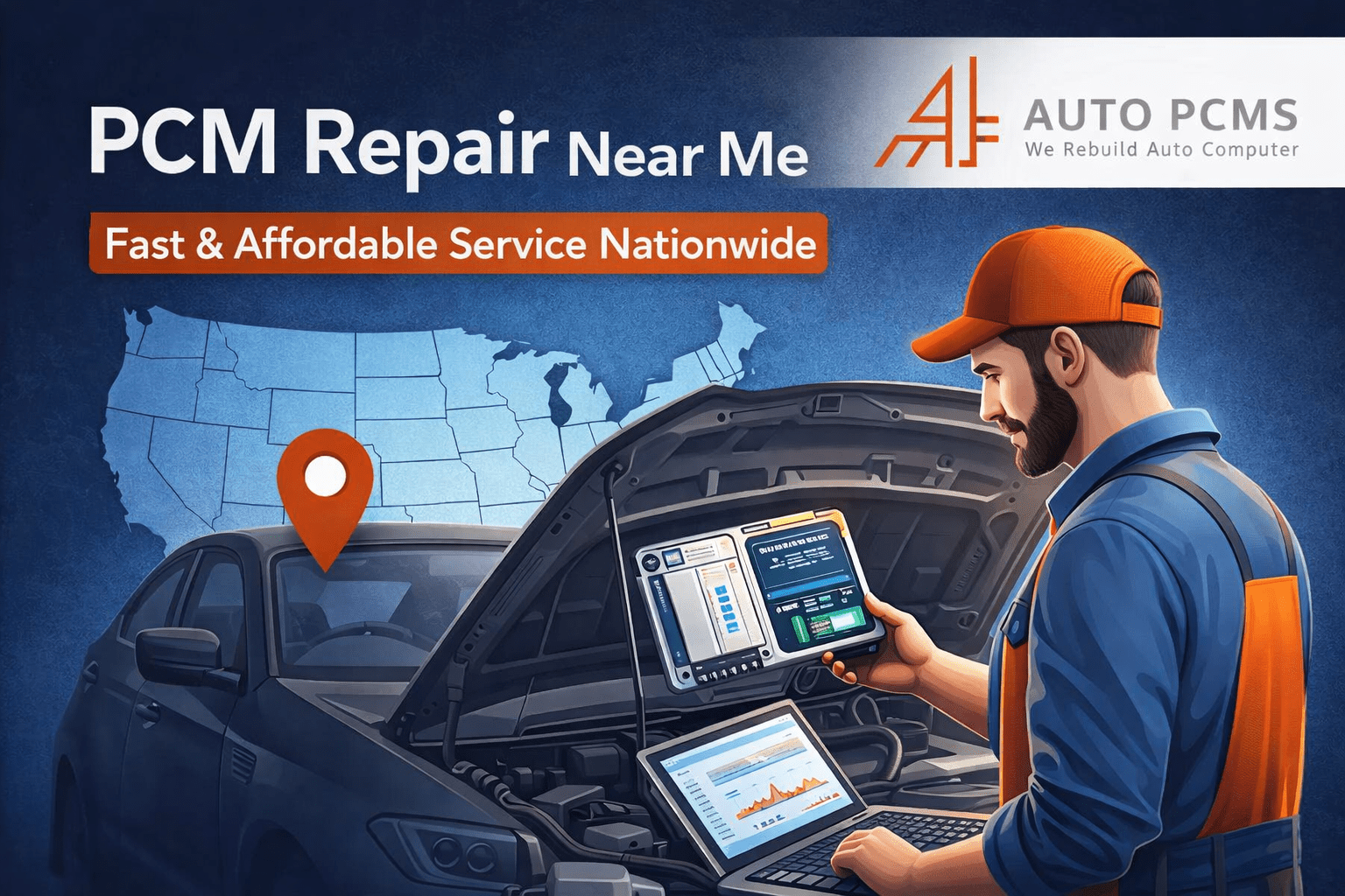 PCM Repair Near Me (Fast & Affordable Service Nationwide) - Auto PCMS