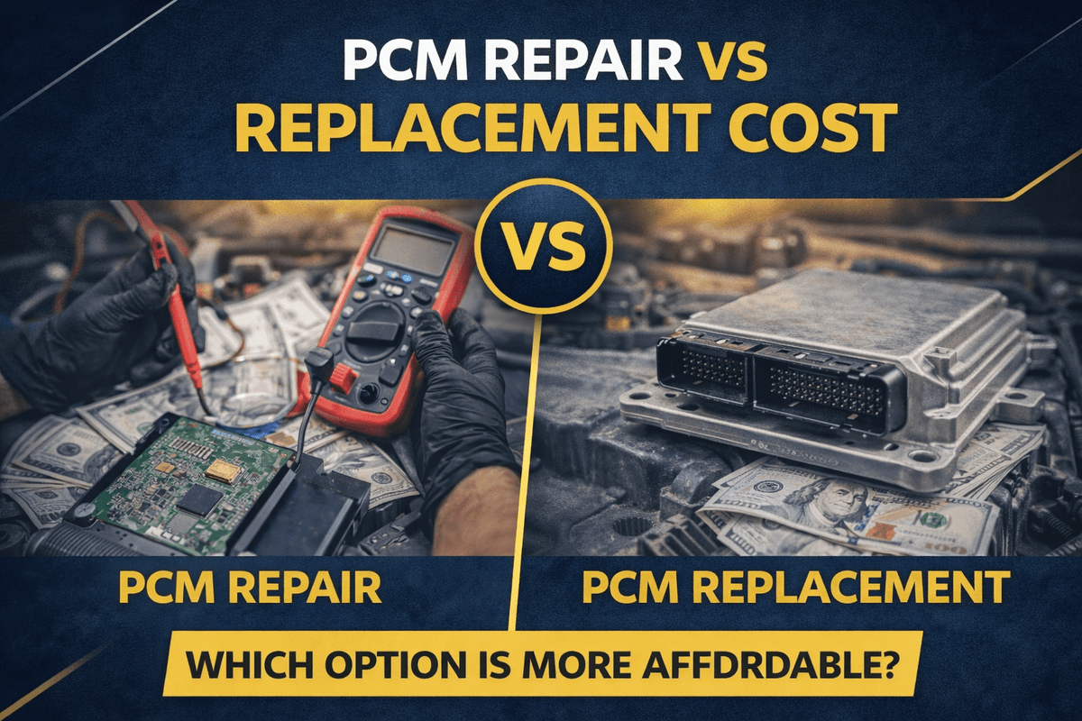 PCM Repair vs Replacement Cost (Which Is Better?) - Auto PCMS