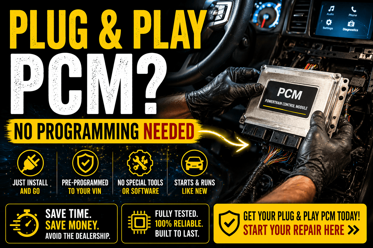 What Does “Plug-and-Play” PCM Really Mean? (No Programming Explained ...