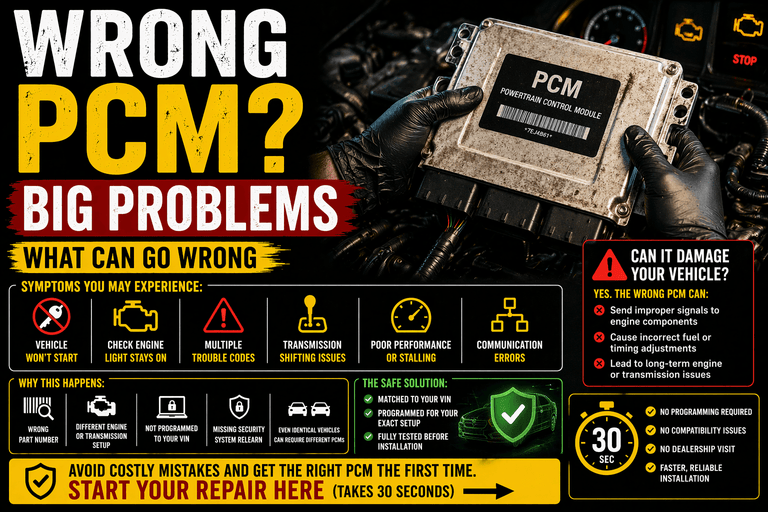 What Happens If You Install the Wrong PCM? (Real Risks Explained ...