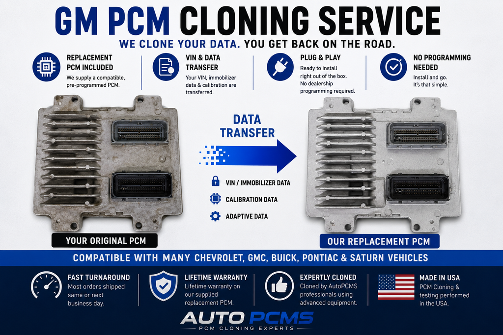 Saturn Aura PCM Cloning Service | Replacement PCM Included