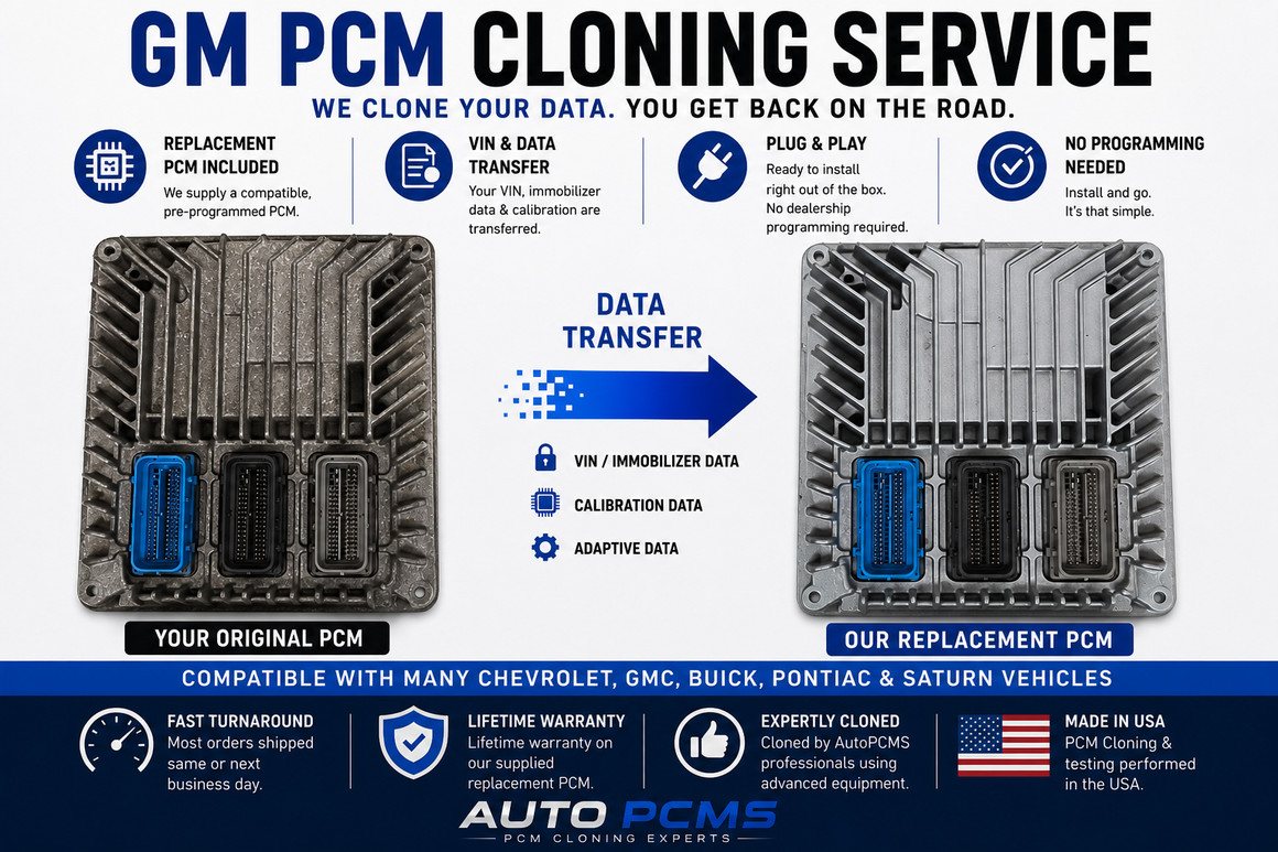 Cadillac SRX PCM Cloning | AutoPCMS